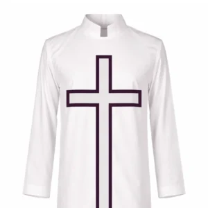 St. Thomas of Acon Tunic White Cream | Premium Masonic Tunic