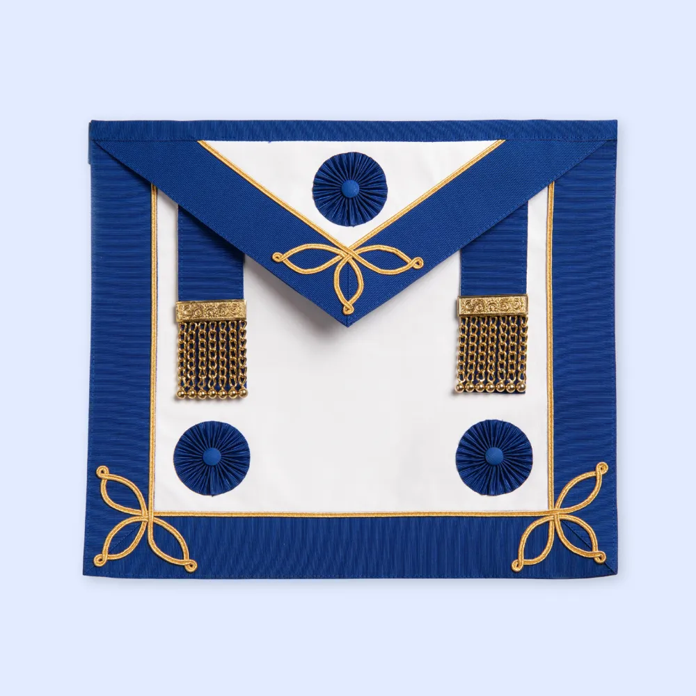 Craft Provincial Rosettes Apron | Masonic Regalia