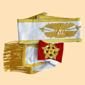Rose Croix 33rd Degree Sash