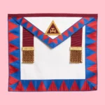 Official Royal Arch Principal Apron | Lambskin for Joshua, Haggai & Zerubbabel